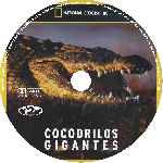 cartula cd de National Geographic - Cocodrilos Gigantes - Custom