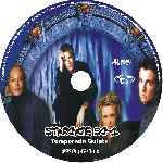 cartula cd de Stargate Sg-1 - Temporada 05 - Custom