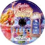 carátula cd de Barbie En Las 12 Princesas Bailarinas