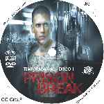 cartula cd de Prison Break - Temporada 01 - Disco 01 - Custom