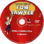 carátula cd de Las Aventuras De Tom Sawyer - Volumen 02