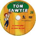 carátula cd de Las Aventuras De Tom Sawyer - Volumen 16