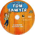 carátula cd de Las Aventuras De Tom Sawyer - Volumen 25