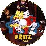 carátula cd de El Gato Fritz - Fritz The Cat - Custom