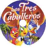 carátula cd de Los Tres Caballeros - Clasicos Disney - Custom