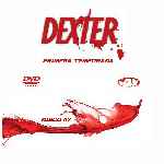 carátula cd de Dexter - Temporada 01 - Disco 02 - Custom