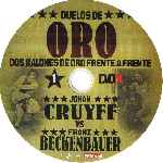 carátula cd de Duelos De Oro - 01 - Johan Cruyff Vs Franz Beckenbauer - Custom