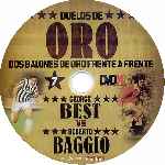 carátula cd de Duelos De Oro - 07 - George Best Vs Roberto Baggio - Custom