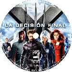 carátula cd de X-men 3 - La Decision Final - Custom - V5