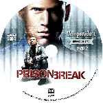 cartula cd de Prison Break - Temporada 01 - Episodios 02-03 - Custom