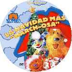 carátula cd de El Oso De La Casa Azul - La Navidad Mas March-osa - Custom