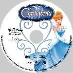 cartula cd de La Cenicienta - Clasicos Disney - Custom - V2