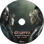 carátula cd de Battlestar Galactica - Temporada 02 - Capitulos 12-20 - Custom