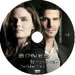 carátula cd de Bones - Temporada 02 - Dvd 01 - Custom - V2
