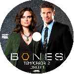 carátula cd de Bones - Temporada 02 - Dvd 01 - Custom