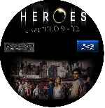 carátula cd de Heroes - Temporada 01 - Capitulos 09-12 - Custom