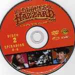 carátula cd de Los Duques De Hazzard - Temporada 01 - Disco 02 - Region 4