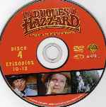 carátula cd de Los Duques De Hazzard - Temporada 01 - Disco 04 - Region 4