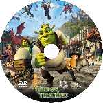 carátula cd de Shrek 3 - Shrek Tercero - Custom - V5