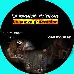 carátula cd de La Masacre De Texas - La Nueva Generacion - Custom
