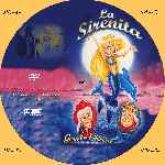 carátula cd de La Sirenita - Planeta Junior - Custom