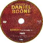 cartula cd de Daniel Boone - Temporada 01 - Disco 01