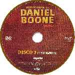 cartula cd de Daniel Boone - Temporada 01 - Disco 03