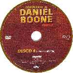 cartula cd de Daniel Boone - Temporada 01 - Disco 04
