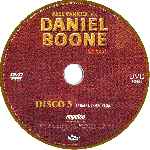 cartula cd de Daniel Boone - Temporada 01 - Disco 05