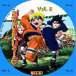 carátula cd de Naruto - Volumen 03 - Custom