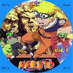 carátula cd de Naruto - Volumen 01 - Custom