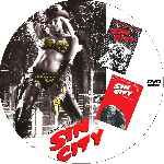carátula cd de Sin City - Ciudad Del Pecado - Custom - V4