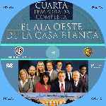 cartula cd de El Ala Oeste De La Casa Blanca - Temporada 04 - Custom