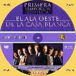 carátula cd de El Ala Oeste De La Casa Blanca - Temporada 01 - Custom