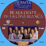 cartula cd de El Ala Oeste De La Casa Blanca - Temporada 05 - Custom