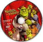 carátula cd de Shrek 3 - Shrek Tercero - Region 4