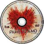 carátula cd de Paris Te Amo - Region 1-4