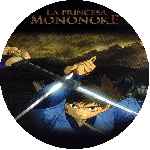 carátula cd de La Princesa Mononoke - Custom - V3