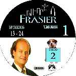 cartula cd de Frasier - Disco 02 - Temporada 01 - Custom