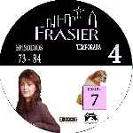 cartula cd de Frasier - Disco 07 - Temporada 04 - Custom