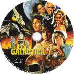 carátula cd de Galactica - Estrella De Combate - Custom