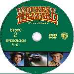 carátula cd de Los Dukes De Hazzard - Temporada 02 - Disco 02 - Custom