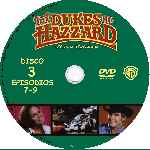 carátula cd de Los Dukes De Hazzard - Temporada 02 - Disco 03 - Custom