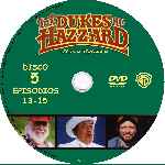 carátula cd de Los Dukes De Hazzard - Temporada 02 - Disco 05 - Custom