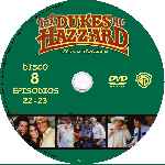 carátula cd de Los Dukes De Hazzard - Temporada 02 - Disco 08 - Custom