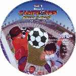 carátula cd de Campeones - Oliver Y Benji - Captain Tsubasa - Volumen 01 - Disco 01