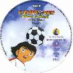 carátula cd de Campeones - Oliver Y Benji - Captain Tsubasa - Volumen 08 - Disco 01