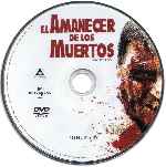 carátula cd de El Amanecer De Los Muertos - 2004 - Region 1-4