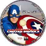 carátula cd de Capitan America - 1990 - Custom - V2