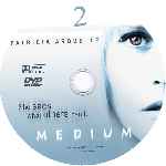 cartula cd de Medium - Temporada 01 - Disco 02 - Custom - V2